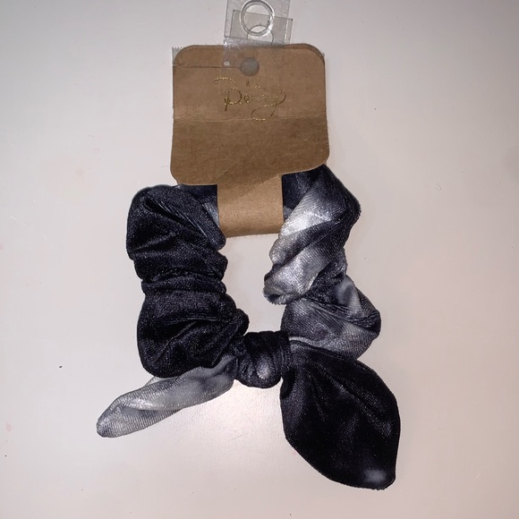 Tie Dye Bow Hair Scrunchie - Picture 1 of 2
